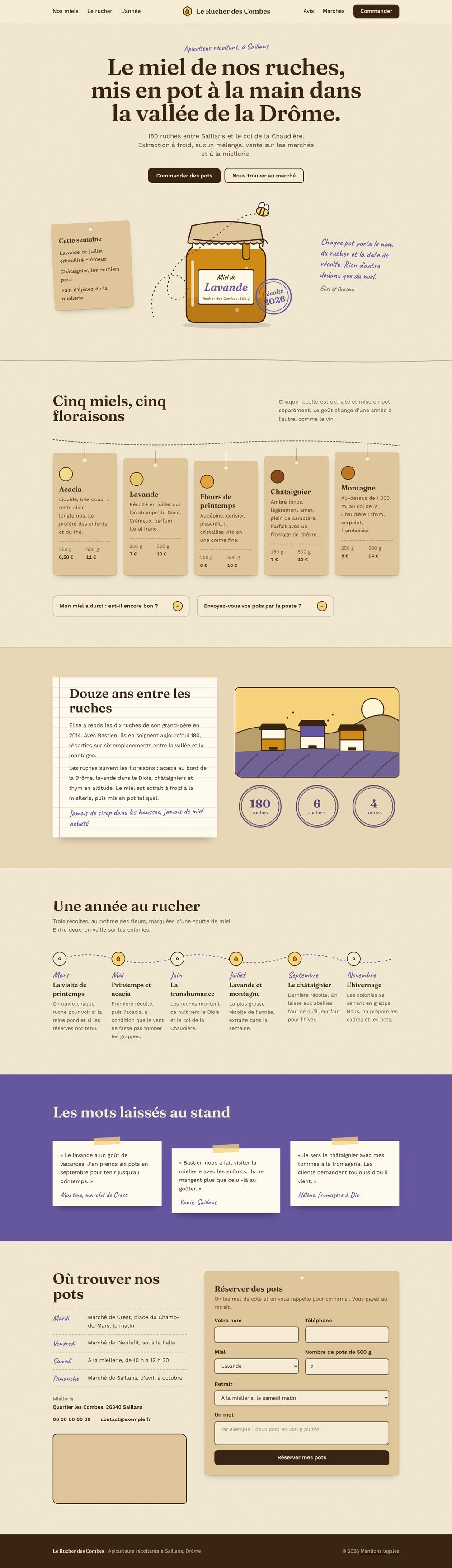 Page entière sur ordinateur