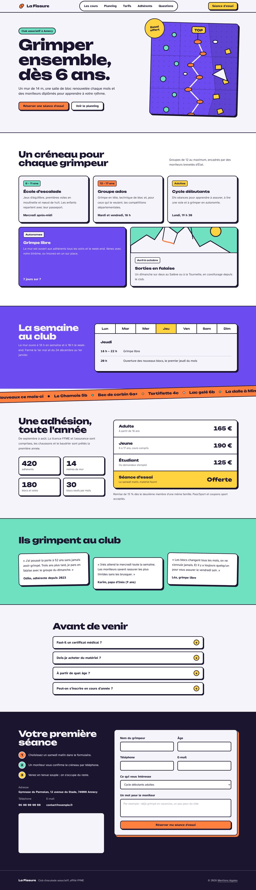 Page entière sur ordinateur