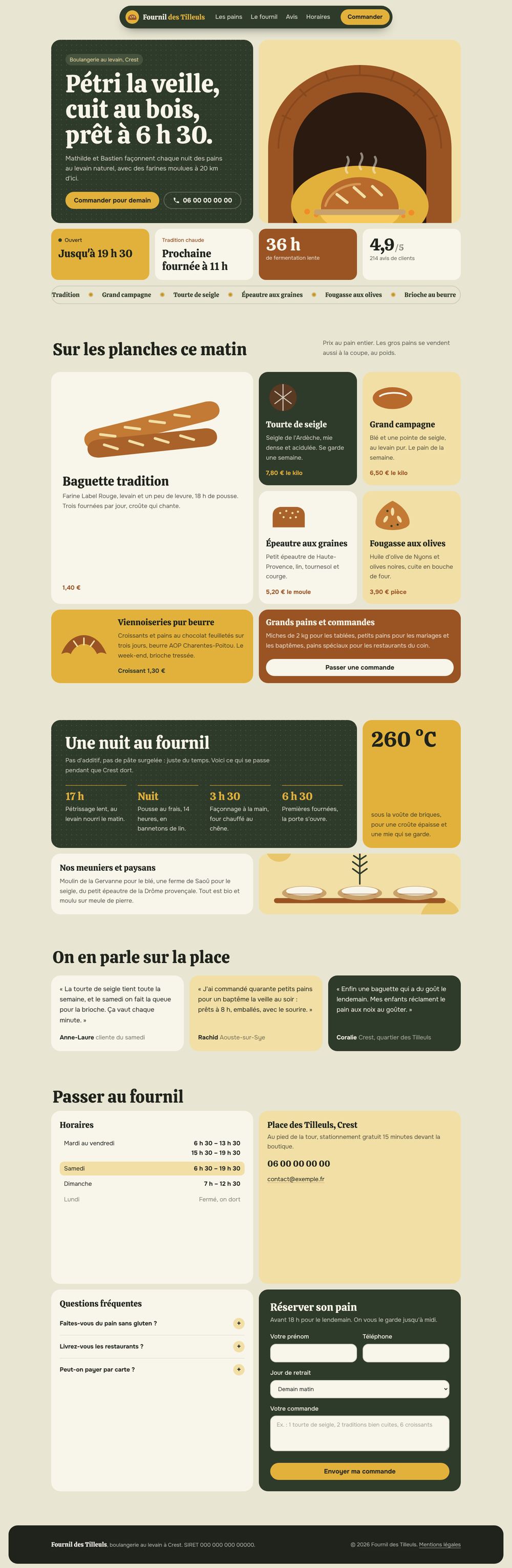 Page entière sur ordinateur