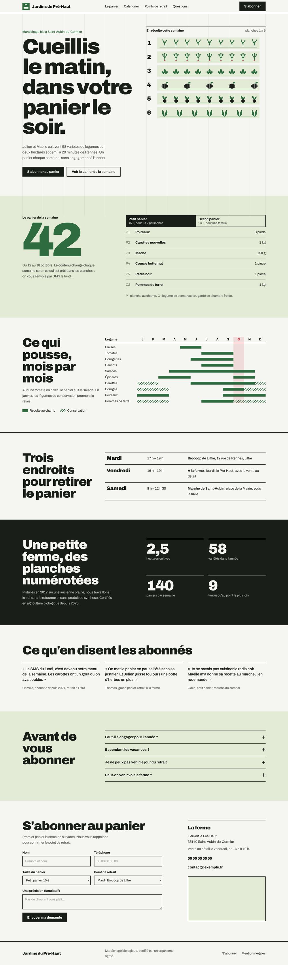 Page entière sur ordinateur
