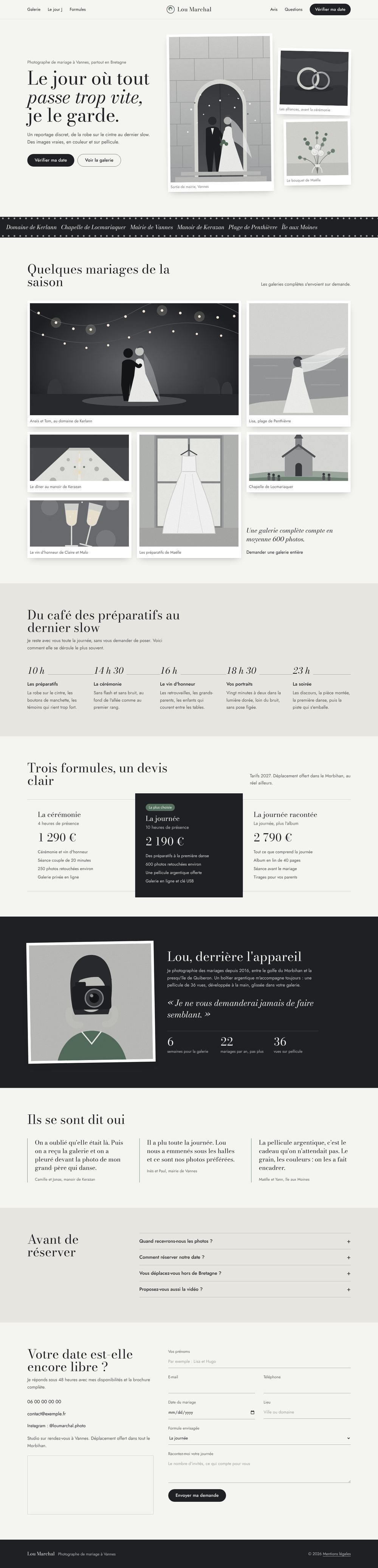Page entière sur ordinateur
