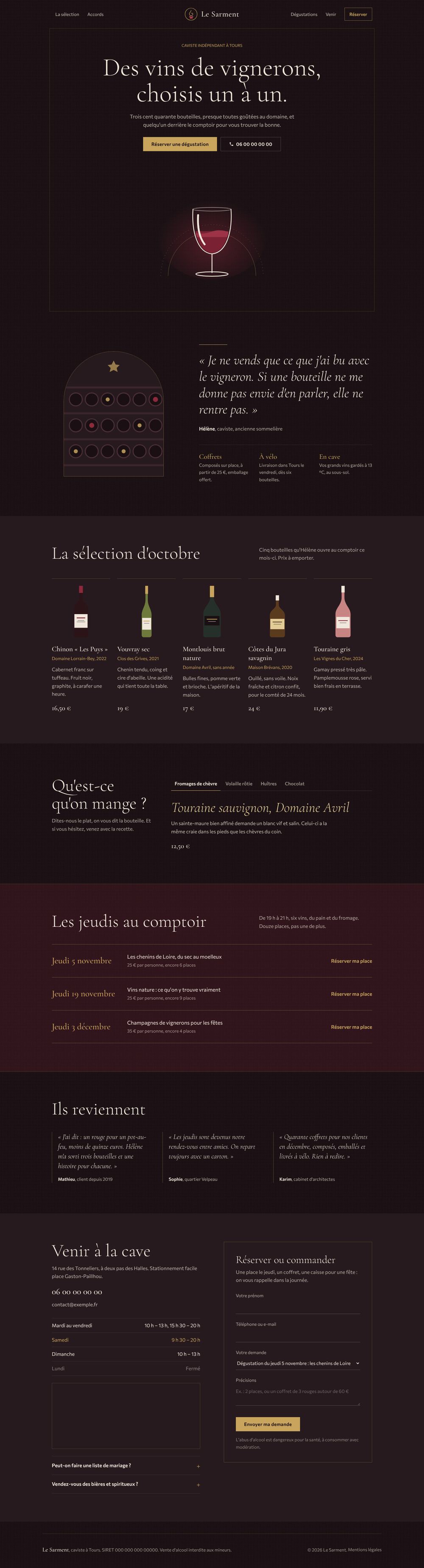 Page entière sur ordinateur
